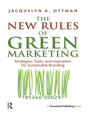 cover image of The New Rules of Green Marketing